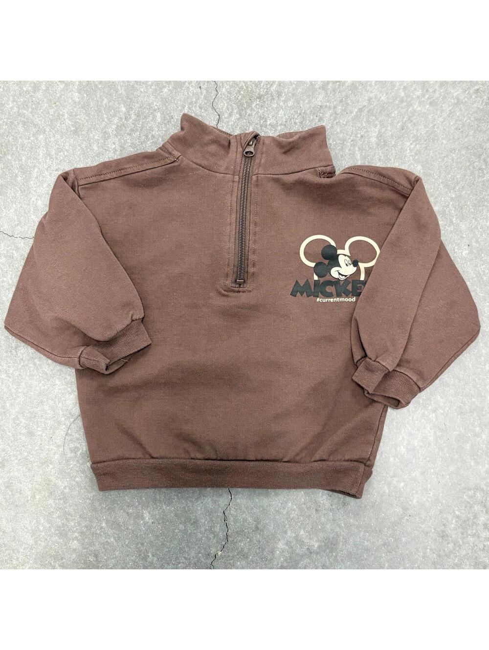 Disney Junior Mickey Mouse Quarter Zip Sweater